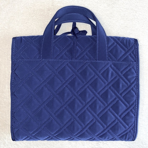 Vera Bradley Hanging Roll Up Travel Organizer. Cosmetic/Bathroom Bag. EUC Royal. - Picture 4 of 13